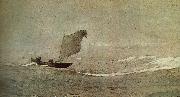 Winslow Homer Vessels away by strong wind Germany oil painting artist